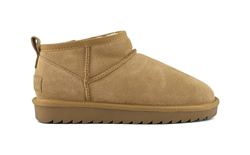 SHORT WINTER BOOT SUEDE TAN